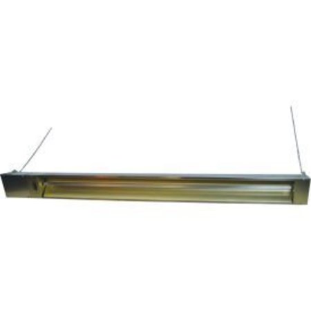TPI INDUSTRIAL TPI Infrared Spot Heater For Indoor/Outdoor Use, 1500W, 120V, 5-3/8"W x 6-1/2"H, Silver OCH46120VSSE
